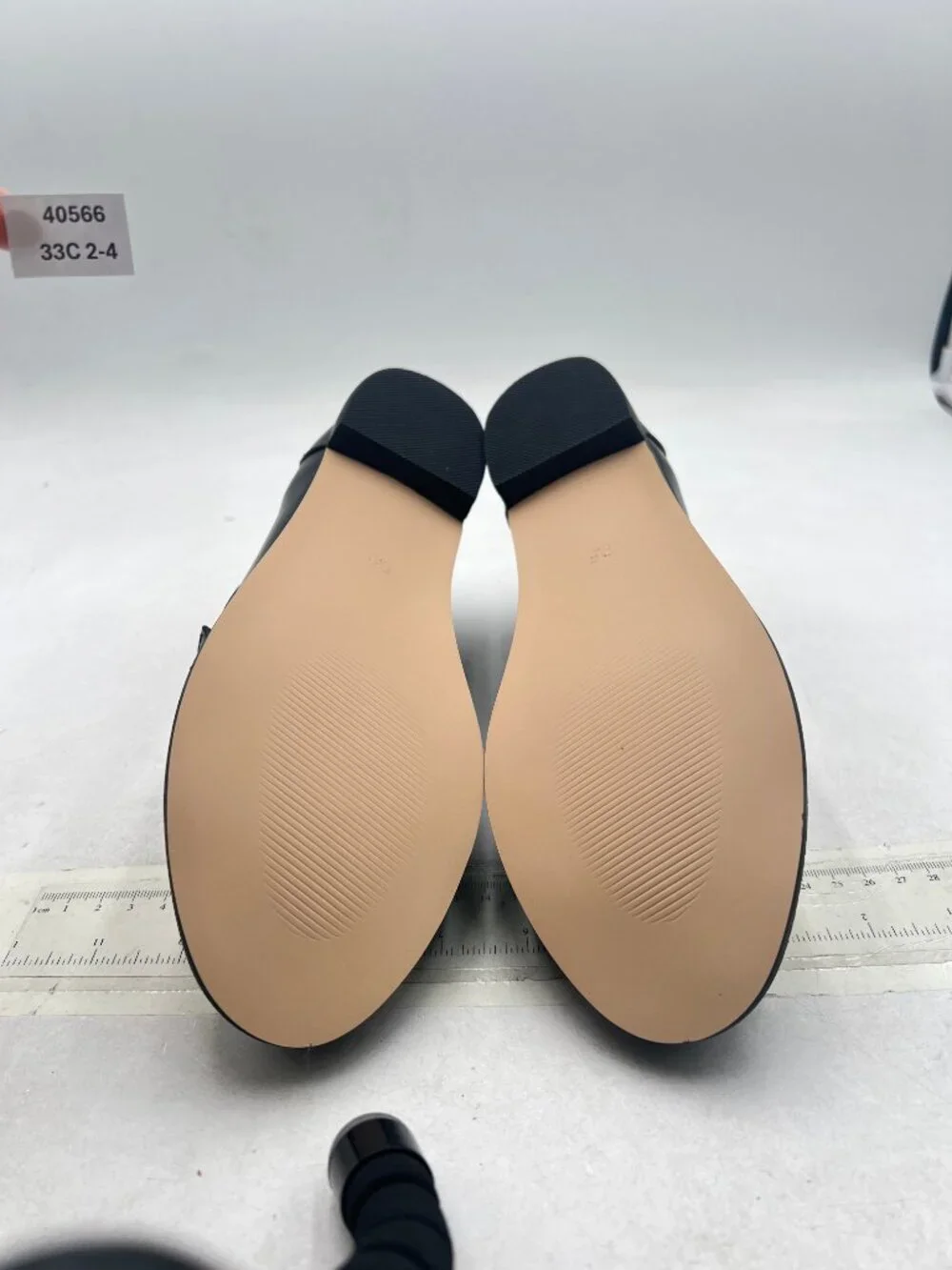 FOWT Black/White Men Stylish Round Toe Slip On Comfortable Comfy Low Heel Loafer
